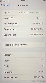 I phone SE 2020 Black 128 GB - 2