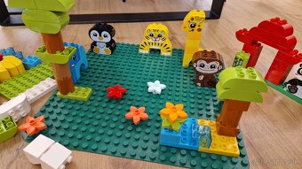 Lego duplo mix zvieratká, stromy aj s podložkou - 2