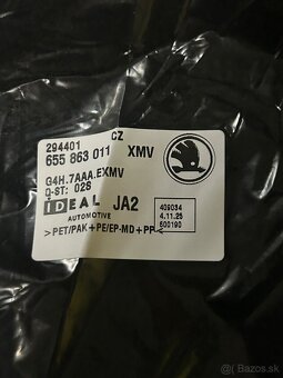 Textilné autokoberce Škoda Scala - 2