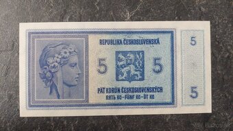 5 K 1938/40, stav N (UNC) - 2