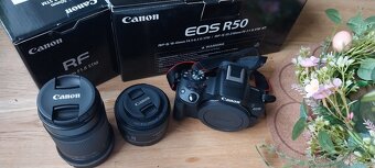 Canon eos R50 + 2 objektívy - 2