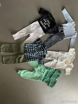 Predám balík chlapčenského oblečenia vel. 74 - 2