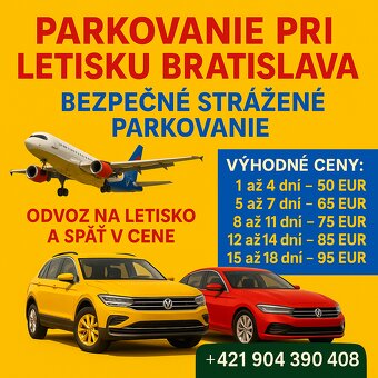 Parkovanie pri letisku - Bratislava - 2