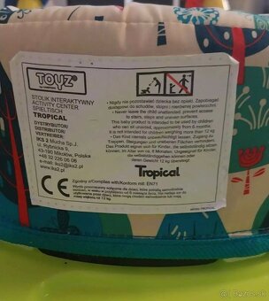 Interaktívny stolík TROPICAL 6m+ Caretero - 2