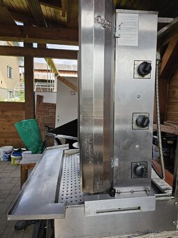 Kebab gril plynový - 2