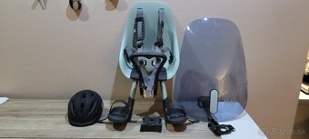 Predná detská sedačka na bicykel s príslušenstvom - 2