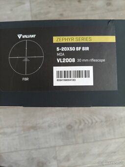 Valiant Zephyr II 5-20x50 SF SIR FBR MOA - 2