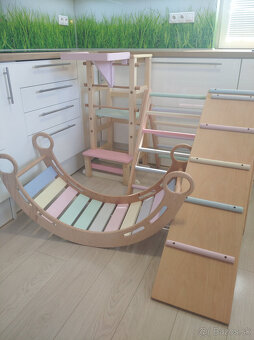 Montessori hojdačka celobuková - 2