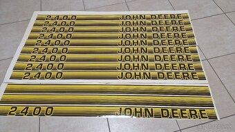 Predám nálepky John Deere, 6 ks, aj jednotlivo - 2