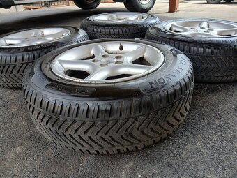 Elektrony 5x100 aj s pneu celoročne 195/65R15 - 2