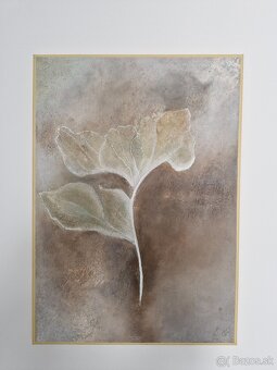 Abstraktný obraz štrukturovaný 70x50 S - 2