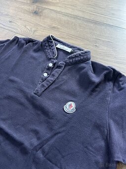 Tmavomodra panska nosena polokosela zn. Moncler - 2