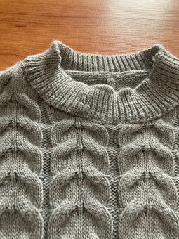 ♥ Sivé pletené šaty ♥ - 2