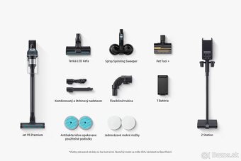 Nový Samsung Jet VS20C954FTB/GE – tyčový vysávač - 2