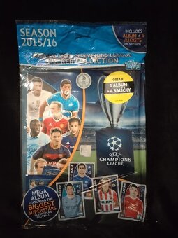 Liga Majstrov nálepky 2015-16 - 2