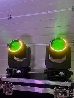 Led Beam 200w ring otočná hlava - 2