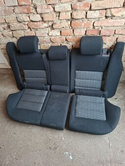 Sedačky Škoda Octavia II facelift - 2