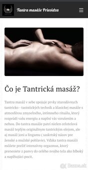 Tantra masáž - 2