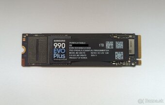 Predám M.2 NVMe SSD Samsung 990 EVO Plus 1TB - 2