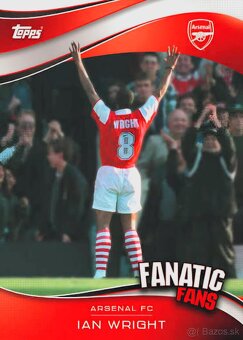 Futbalové karty Topps fan set Arsenal 2024/25 - 2