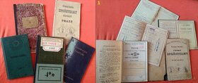 Vkladné knižky- 5x vklady od r. 1882 - 16x vklady po r. 1945 - 2