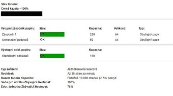Predám tlačiareň LEXMARK MX310dn - 2