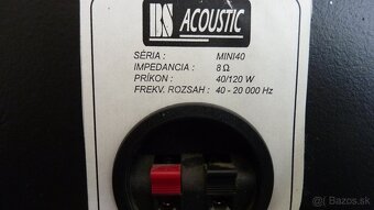 Reproduktor BS ACOUSTIC - 2