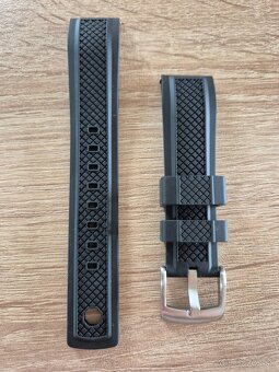 FKM gumený remienok čierny 20mm - 2