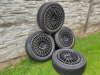 Originál sada ALU kol MB AMG 5x112 r21 s pneu Michelin - [17 - 2