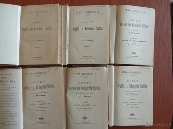 Tolstoj Anna Karenina a iné, 135 rokov - 2