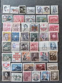 Poštové známky Československo - 250ks čisté - 2