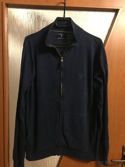 GANT 100%original pánsky sveter na zips L - 2