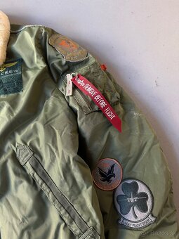 Alpha Industries Bomber Bunda Zelena - 2