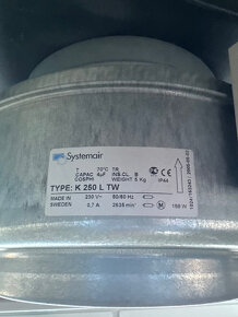 Ventilatory CK Priemer 160/200/250/315 - 2