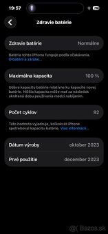 iPhone 15 128 GB | TOP STAV | 100 % BATÉRIA - 2