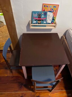 Detský set stôl s dvomi stoličkami - 2