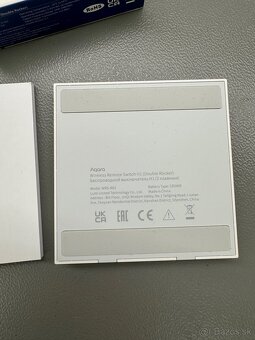 Predám AGARA Wireless Remote Switch H1 Double Rocker 1ks - 2