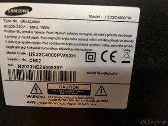 predam TV Samsung  uhlopriecka 90cm - 2