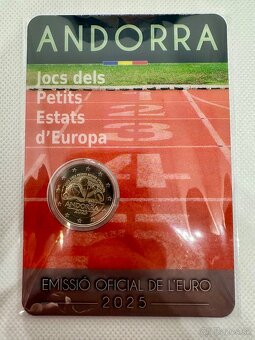 2 euro mince Andorra 2025 - 2