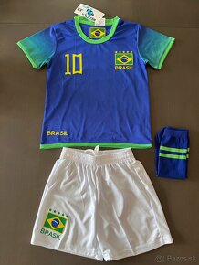 detský futbalový dres NEYMAR, veľkosť 6-7 rokov - 2