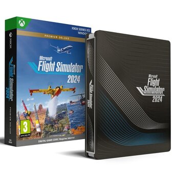 Microsoft Flight Simulator 2024 (Premium Deluxe Steelbook Ed - 2