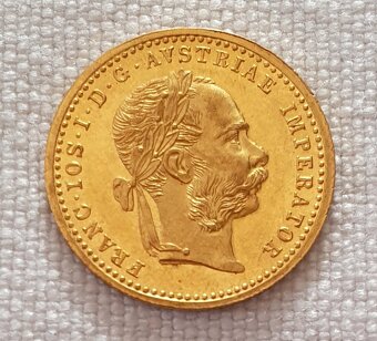 Zlatý dukát Franz Jozef I., 1896, TOP stav, NGC MS65 - 2