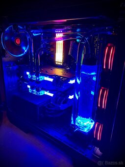 Herné PC s Custom water cooling, Intel i9-9900K, 2xRTX2080Ti - 2
