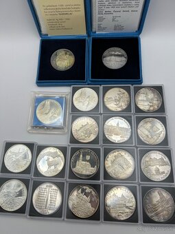 Investičné striebro zberateľstvo medaily medaila Ag - 2