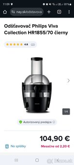 Odšťavovač philips - 2