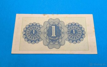 Bankovka RAKOUSKO - 1 Schilling 1944 - 2