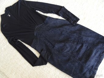 Denim Armani Jeans, šaty veľ. XS - 2