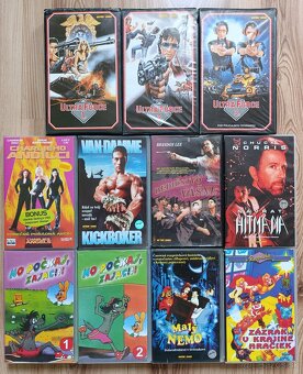 VHS kazety rôzne - 2