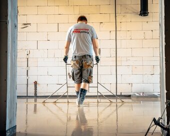 Realizujeme anhydritové potery v okrese Gelnica - 2