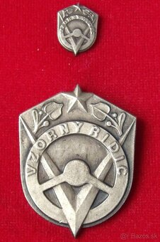 Odznak - Vzorný řidič - 2